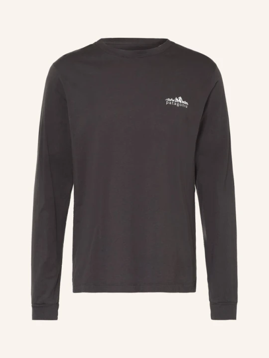Zdjęcie produktu Patagonia Koszulka Z Długim Rękawem Fitz Roy Foothills grau CZIEMNOSZARY