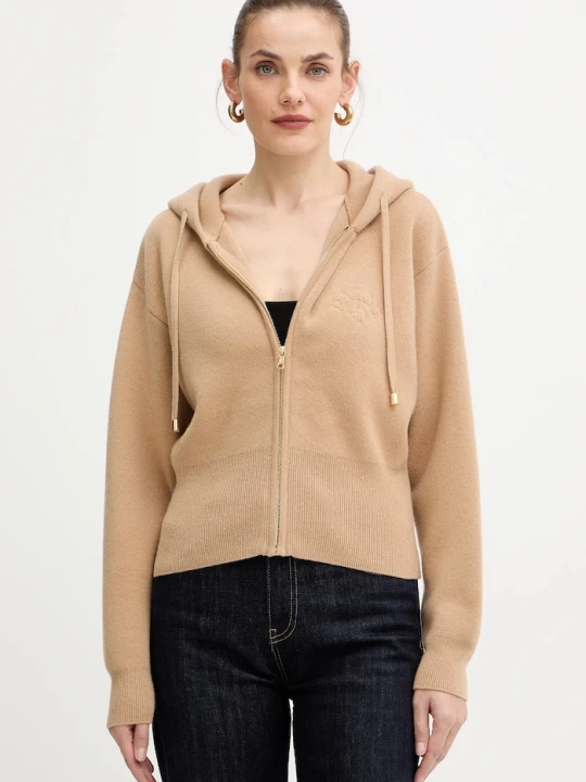 Zdjęcie produktu Patou bluza wełniana beżowy