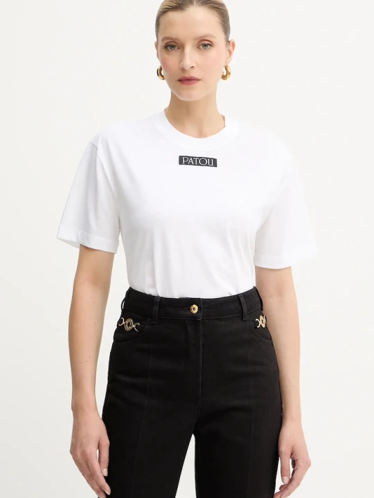 Zdjęcie produktu Patou t-shirt bawełniany biały
