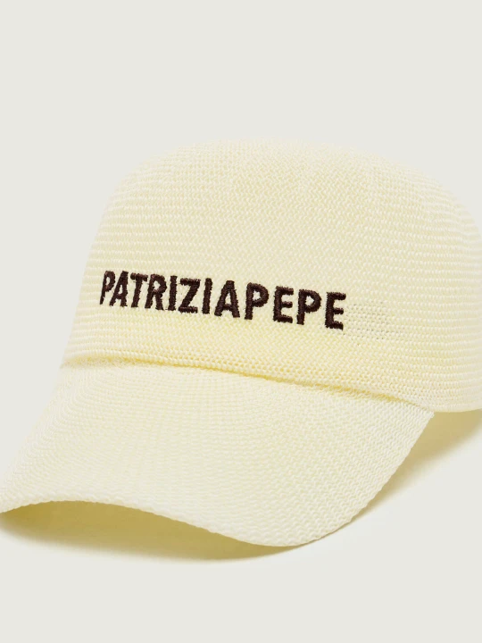 Zdjęcie produktu Patrizia Pepe Bejsbolówka kremowy