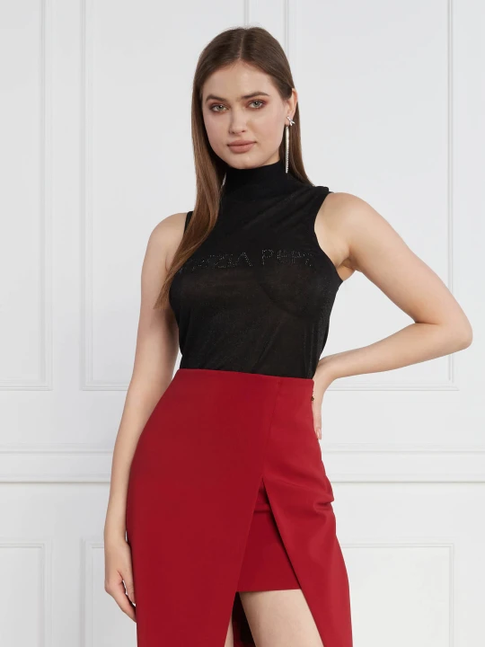 Zdjęcie produktu Patrizia Pepe Bluzka | Regular Fit czarny