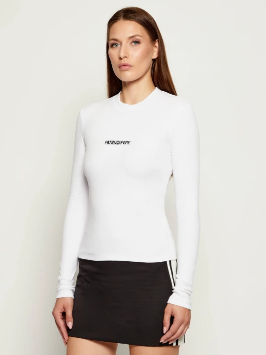 Zdjęcie produktu Patrizia Pepe Bluzka | Slim Fit biały