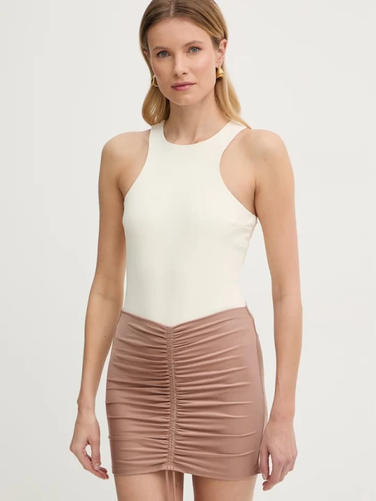 Zdjęcie produktu Patrizia Pepe body damskie beżowy