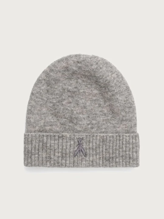 Zdjęcie produktu Patrizia Pepe czapka beanie damska z wełną szary