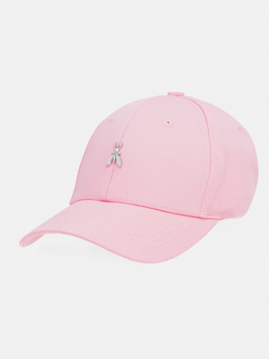 Zdjęcie produktu Patrizia Pepe czapka bejsbolówka damska bawełniana różowy