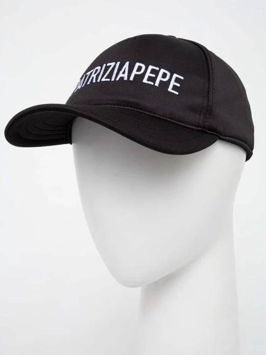 Zdjęcie produktu Patrizia Pepe czapka z daszkiem czarny