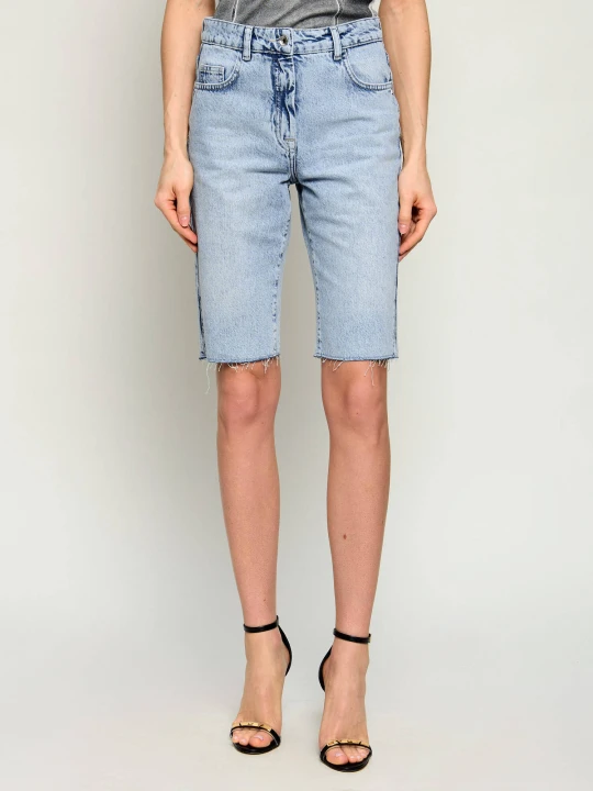 Zdjęcie produktu Patrizia Pepe Jeansowe szorty | Slim Fit błękitny