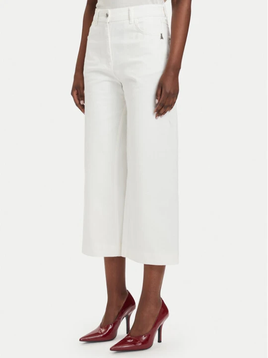 Zdjęcie produktu Patrizia Pepe Jeansy 2P1756/D107-W146 Biały Relaxed Fit