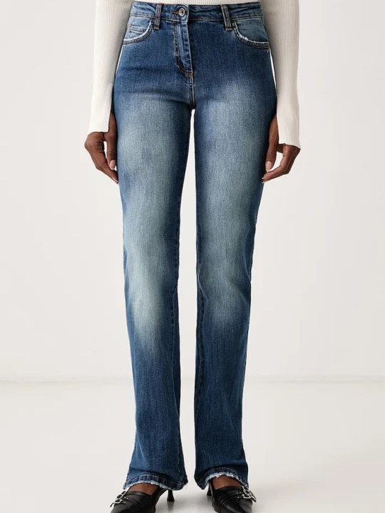 Zdjęcie produktu Patrizia Pepe jeansy bootcut damskie niebieski