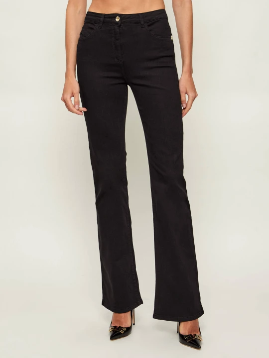 Zdjęcie produktu Patrizia Pepe Jeansy | flare fit czarny