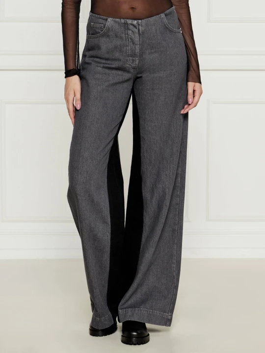 Zdjęcie produktu Patrizia Pepe Jeansy | flare fit szary