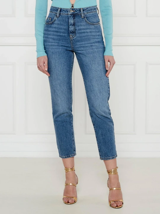 Zdjęcie produktu Patrizia Pepe Jeansy | Mom Fit | high waist niebieski