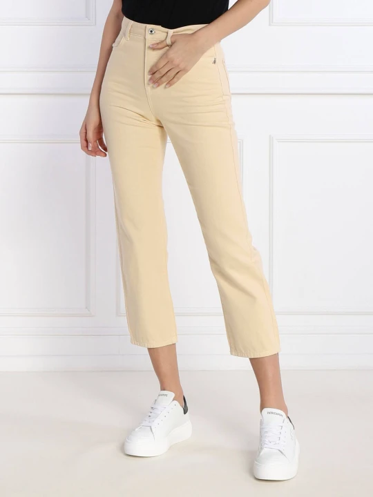 Zdjęcie produktu Patrizia Pepe Jeansy | Regular Fit beżowy