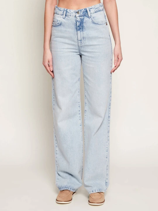 Zdjęcie produktu Patrizia Pepe Jeansy | Relaxed fit błękitny