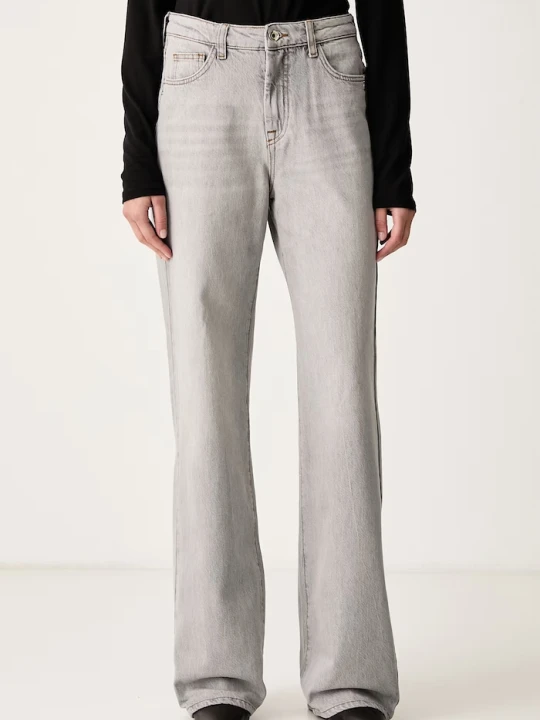 Zdjęcie produktu Patrizia Pepe jeansy relaxed fit damskie szary