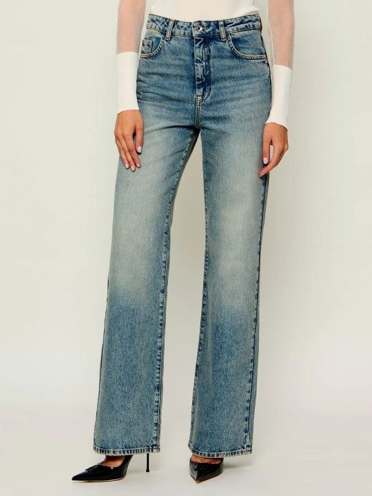 Zdjęcie produktu Patrizia Pepe Jeansy | Relaxed fit | high waist niebieski