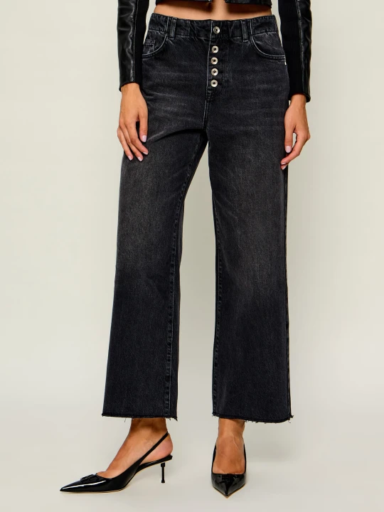 Zdjęcie produktu Patrizia Pepe Jeansy | Straight fit czarny