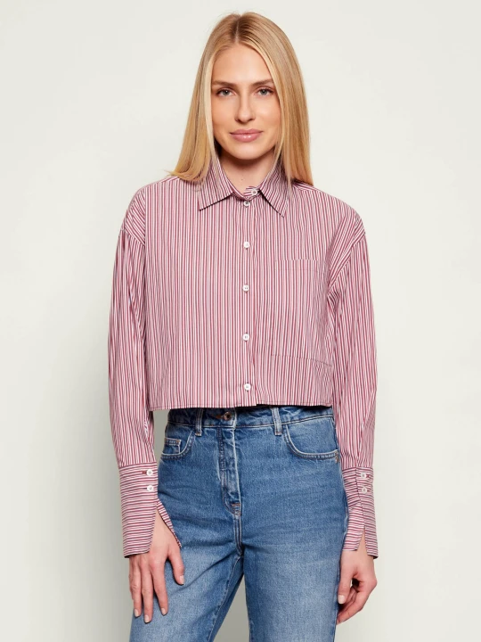 Zdjęcie produktu Patrizia Pepe Koszula | Cropped Fit czerwony