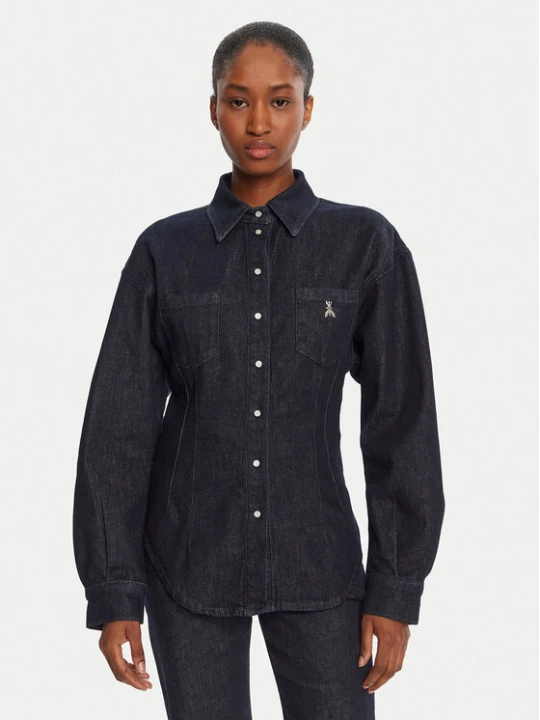 Zdjęcie produktu Patrizia Pepe Koszula jeansowa 8C0795/D113-CA74 Granatowy Regular Fit