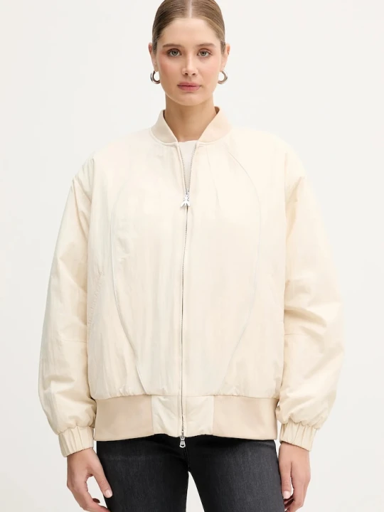 Zdjęcie produktu Patrizia Pepe kurtka bomber beżowy