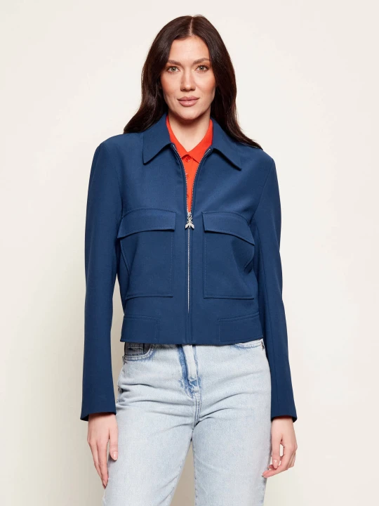Zdjęcie produktu Patrizia Pepe Kurtka bomber | Regular Fit granatowy