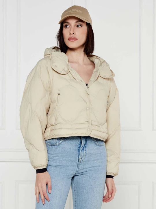 Zdjęcie produktu Patrizia Pepe Kurtka | Cropped Fit beżowy