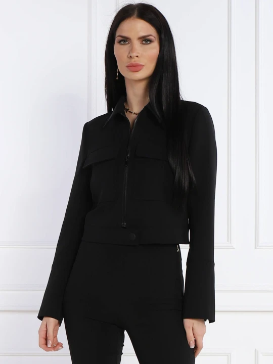 Zdjęcie produktu Patrizia Pepe Kurtka | Cropped Fit czarny