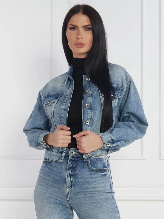 Zdjęcie produktu Patrizia Pepe Kurtka jeansowa | Cropped Fit niebieski