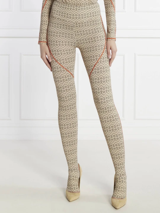 Zdjęcie produktu Patrizia Pepe Legginsy | Slim Fit beżowy