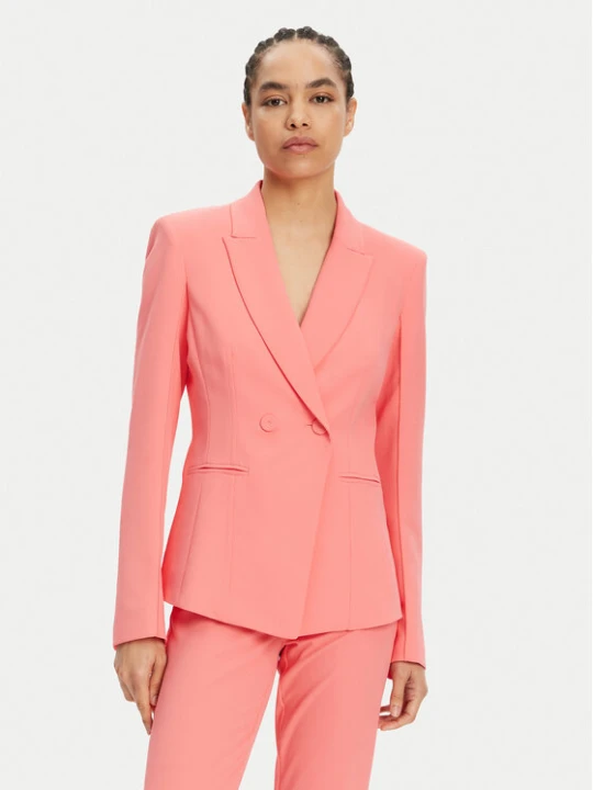 Zdjęcie produktu Patrizia Pepe Marynarka 2S1528 A411 R854 Koralowy Regular Fit