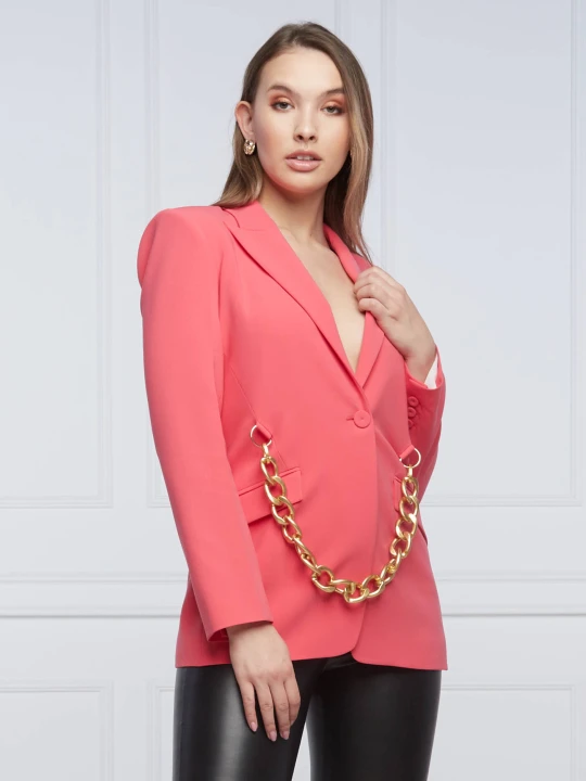 Zdjęcie produktu Patrizia Pepe Marynarka | Regular Fit koralowy