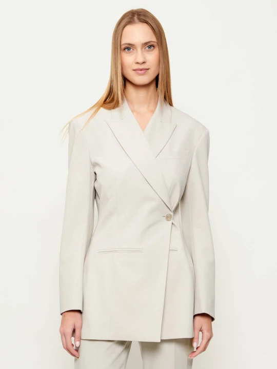 Zdjęcie produktu Patrizia Pepe Marynarka | Slim Fit beżowy
