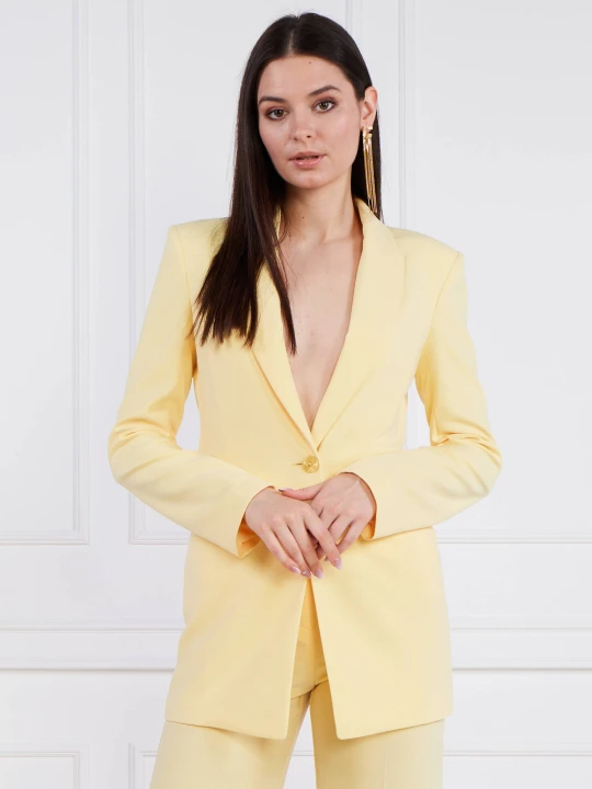 Zdjęcie produktu Patrizia Pepe Marynarka | Slim Fit żółty