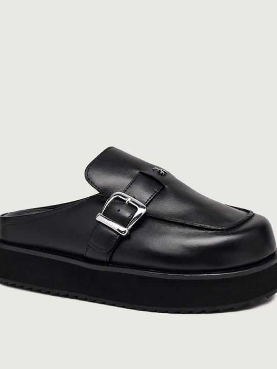 Zdjęcie produktu Patrizia Pepe Skórzane mule czarny