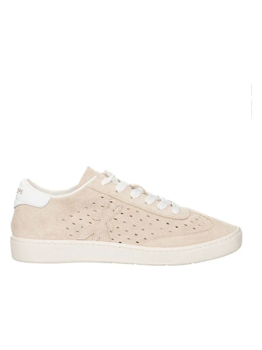 Zdjęcie produktu Patrizia Pepe Skórzane sneakersy w kolorze beżowym rozmiar: 39