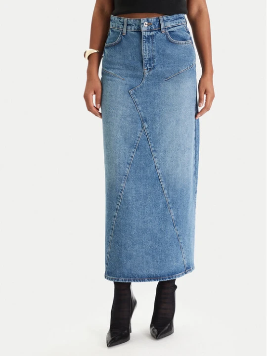 Zdjęcie produktu Patrizia Pepe Spódnica jeansowa 8G0521/D1WZB-CB02 Niebieski Regular Fit