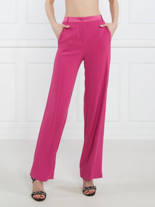 Zdjęcie produktu Patrizia Pepe Spodnie | Casual fit różowy