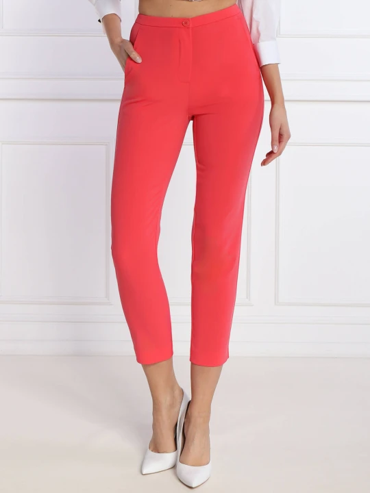 Zdjęcie produktu Patrizia Pepe Spodnie cygaretki | Slim Fit koralowy