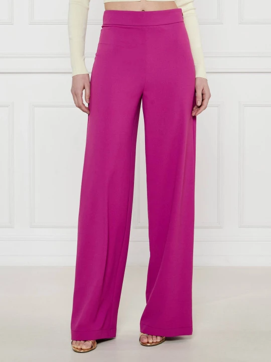 Zdjęcie produktu Patrizia Pepe Spodnie | flare fit fioletowy