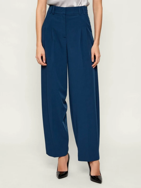 Zdjęcie produktu Patrizia Pepe Spodnie | Relaxed fit granatowy