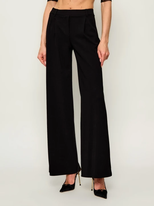 Zdjęcie produktu Patrizia Pepe Spodnie | Relaxed fit czarny