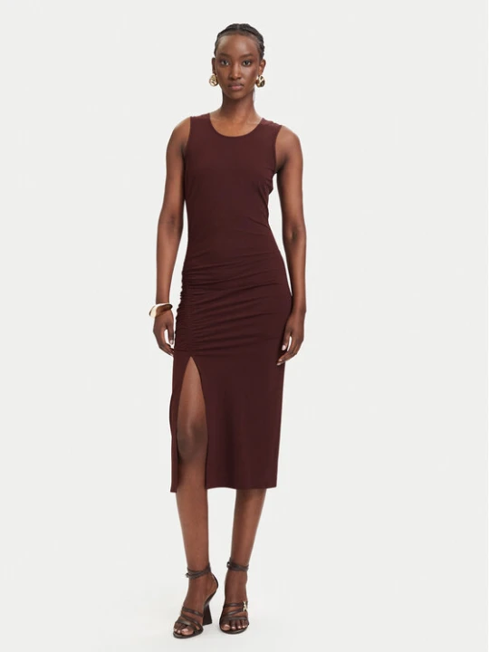 Zdjęcie produktu Patrizia Pepe Sukienka codzienna 2A3081/JZ26-B887 Brązowy Slim Fit