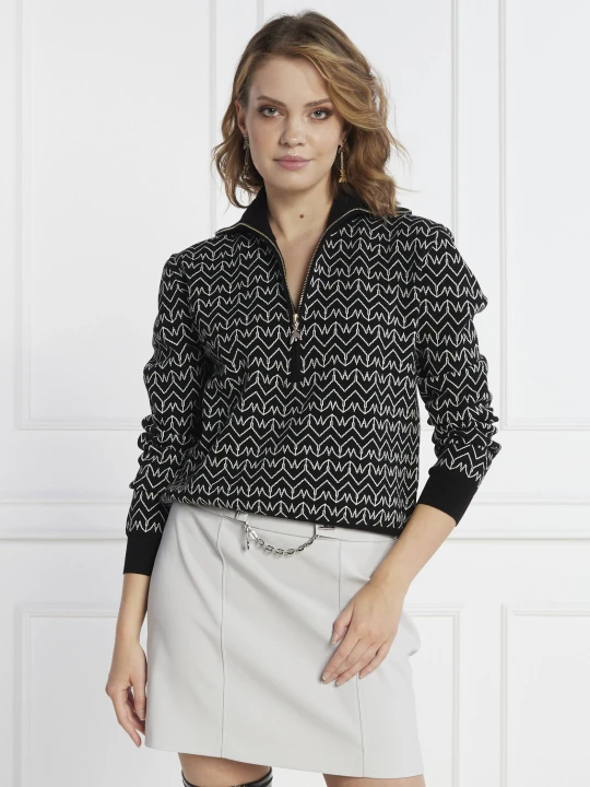 Zdjęcie produktu Patrizia Pepe Sweter | Regular Fit czarny