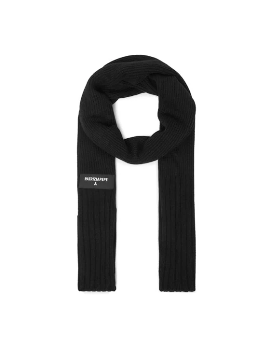 Zdjęcie produktu Patrizia Pepe Szalik 2F0110 / K9O3A-K103 Czarny