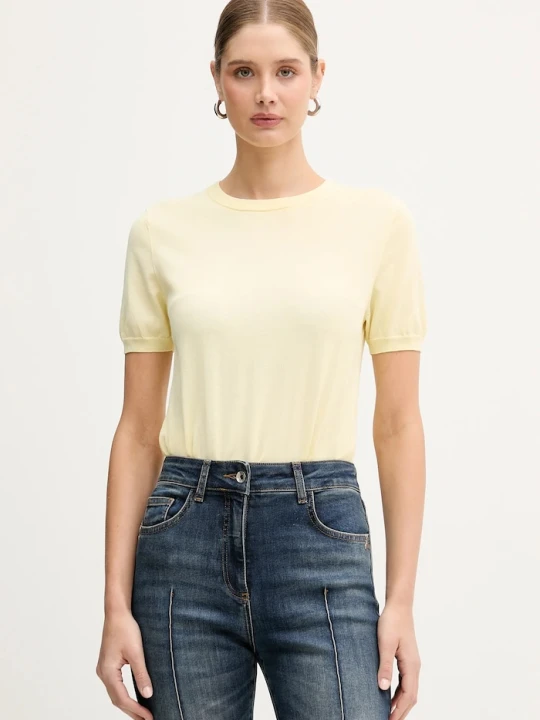 Zdjęcie produktu Patrizia Pepe t-shirt żółty
