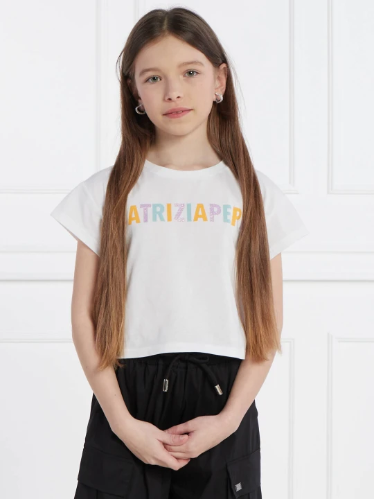 Zdjęcie produktu Patrizia Pepe T-shirt MAGLIA | Cropped Fit
