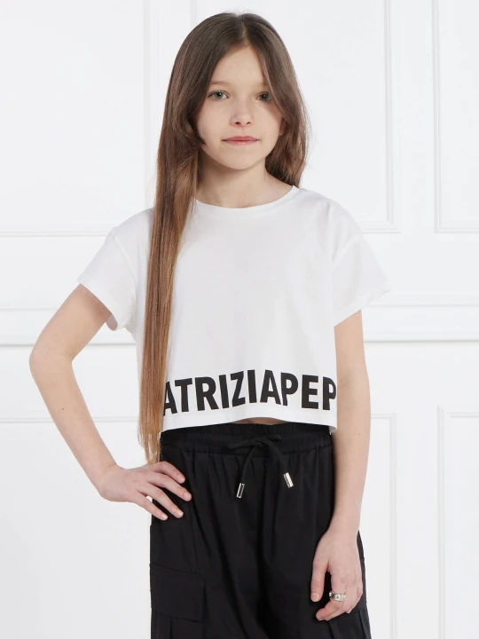 Zdjęcie produktu Patrizia Pepe T-shirt MAGLIA | Cropped Fit