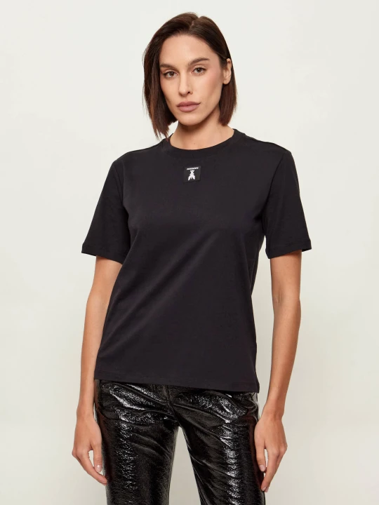 Zdjęcie produktu Patrizia Pepe T-shirt | Regular Fit czarny