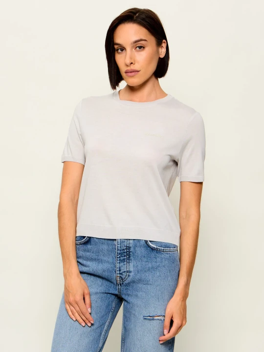 Zdjęcie produktu Patrizia Pepe T-shirt | Slim Fit szary