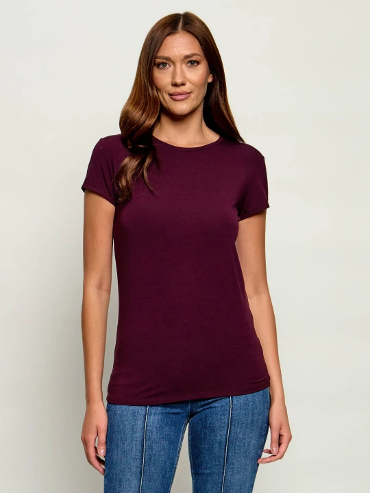 Zdjęcie produktu Patrizia Pepe T-shirt | Slim Fit bordowy